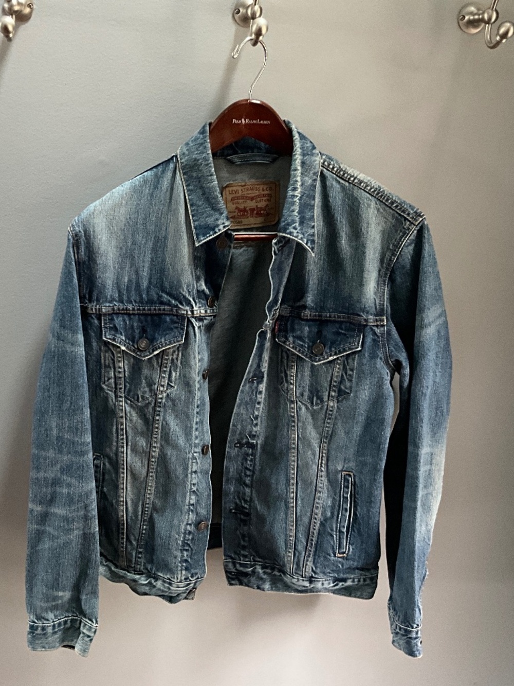 Levi Strauss Mens Denim Jacket, L